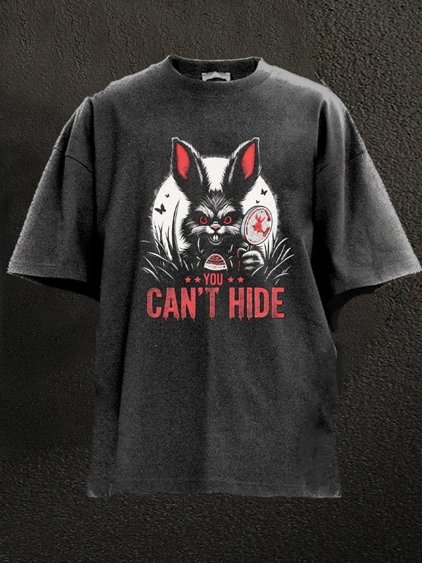 you can't hide Washed Gym Shirt