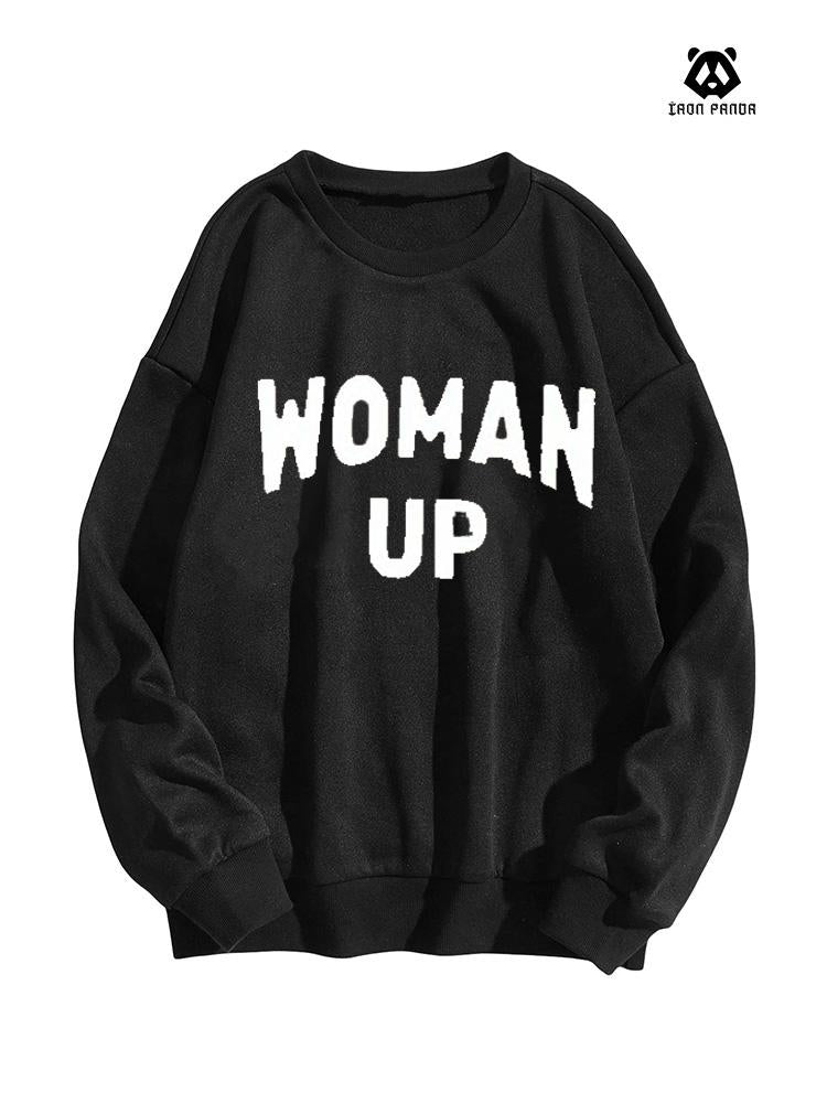Woman Up Crewneck Sweatshirt
