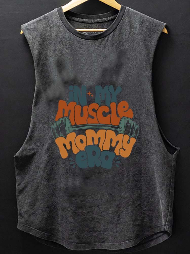 FUNNY WORKOUT SCOOP BOTTOM COTTON TANK