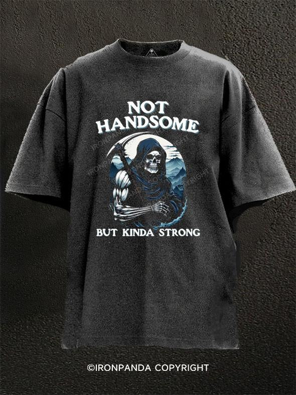 Not Handsome Washed Gym Shirt