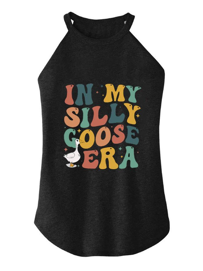 IN MY SILLY GOOSE ERA ROCKER COTTON TANK