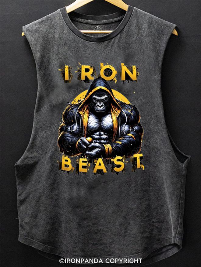 Iron Beast Gorilla SCOOP BOTTOM COTTON TANK