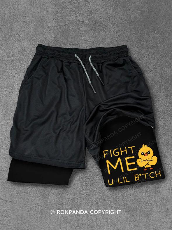 Fight Me Baby Chicken Performance Training Shorts