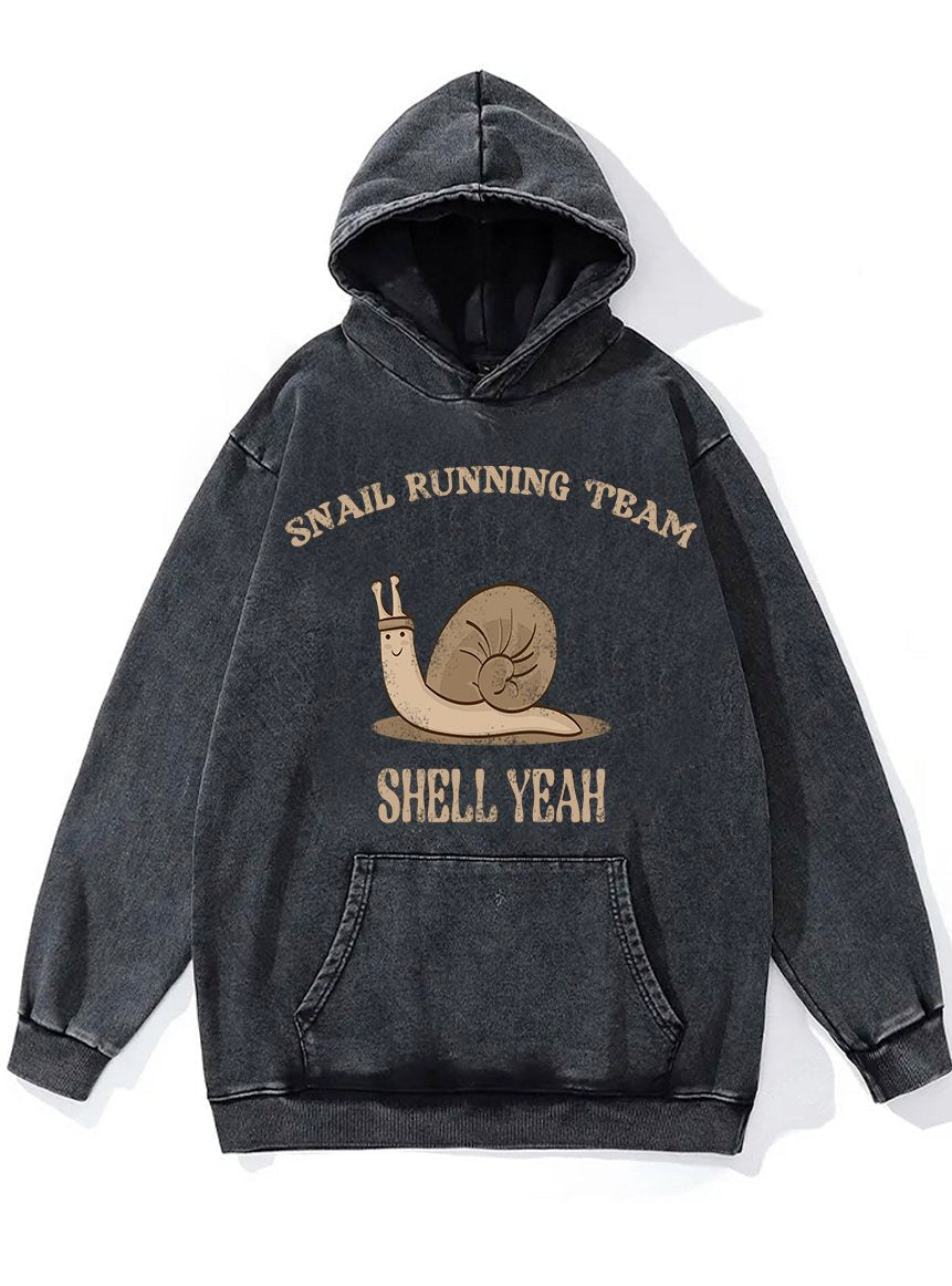 Snail Running Team Washed Gym Hoodie