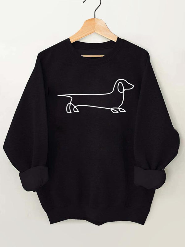 Dog Vintage Gym Sweatshirt