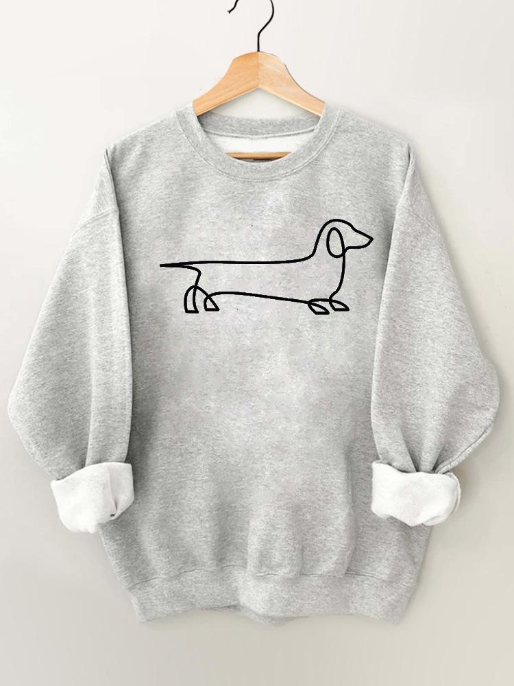 Dog Vintage Gym Sweatshirt