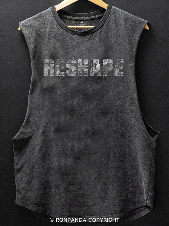 Reshape SCOOP BOTTOM COTTON TANK