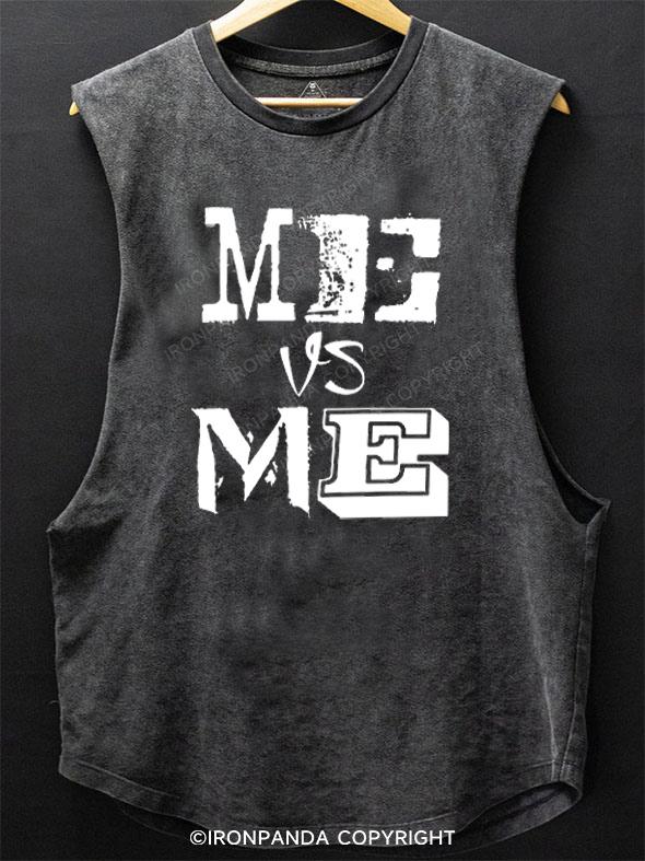 Me vs Me SCOOP BOTTOM COTTON TANK