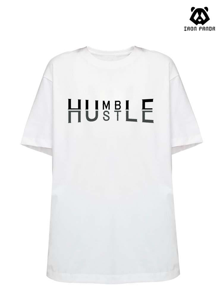 humble hustle Loose fit cotton  Gym T-shirt