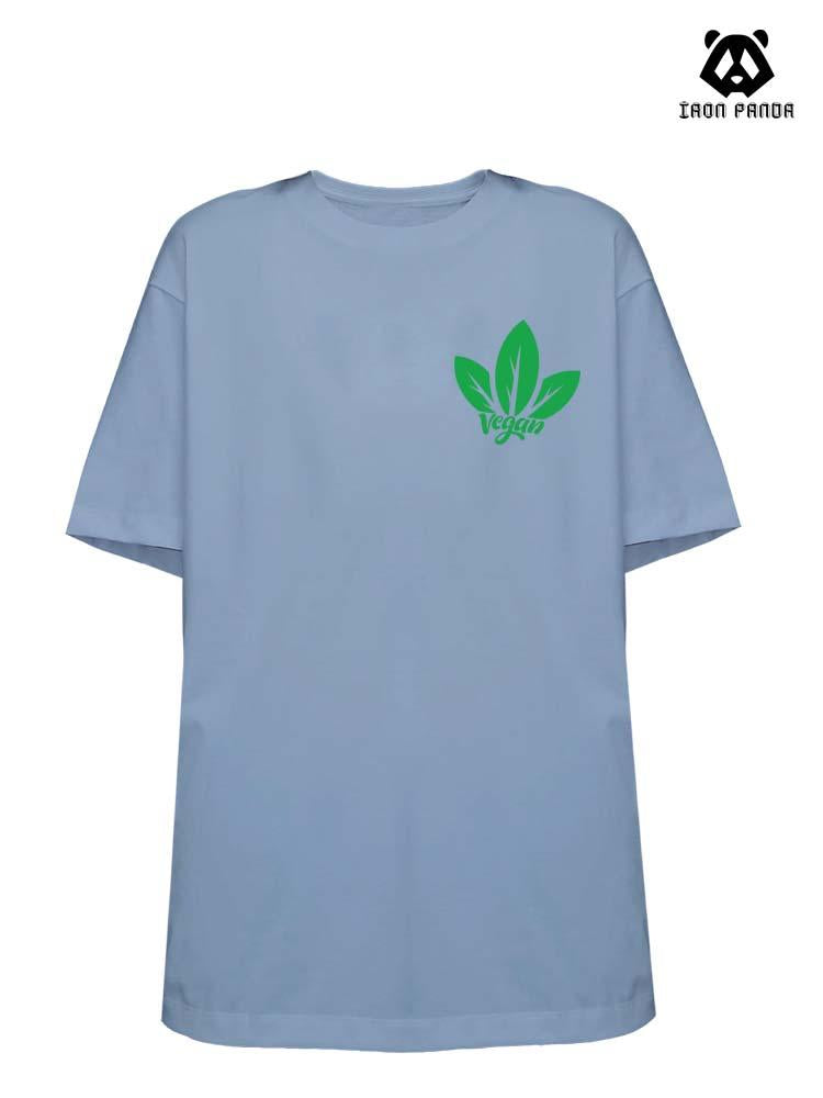 vegan Loose fit cotton  Gym T-shirt