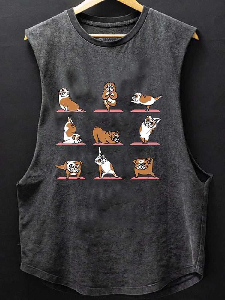 Bulldog Yoga SCOOP BOTTOM COTTON TANK