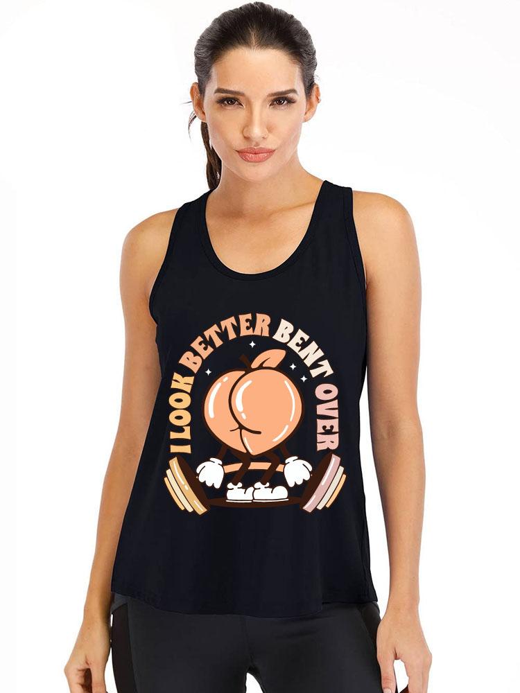 I Look Better Bent Over Cotton Gym Tank