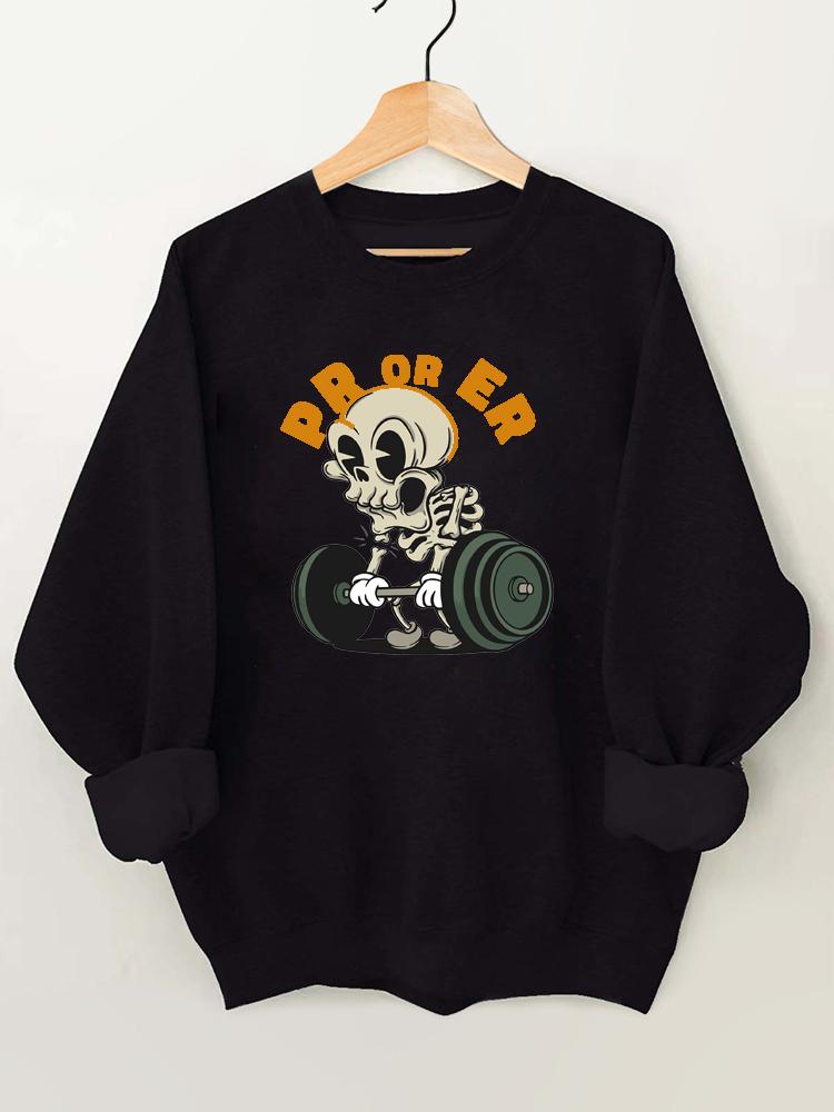 PR Or ER Vintage Gym Sweatshirt