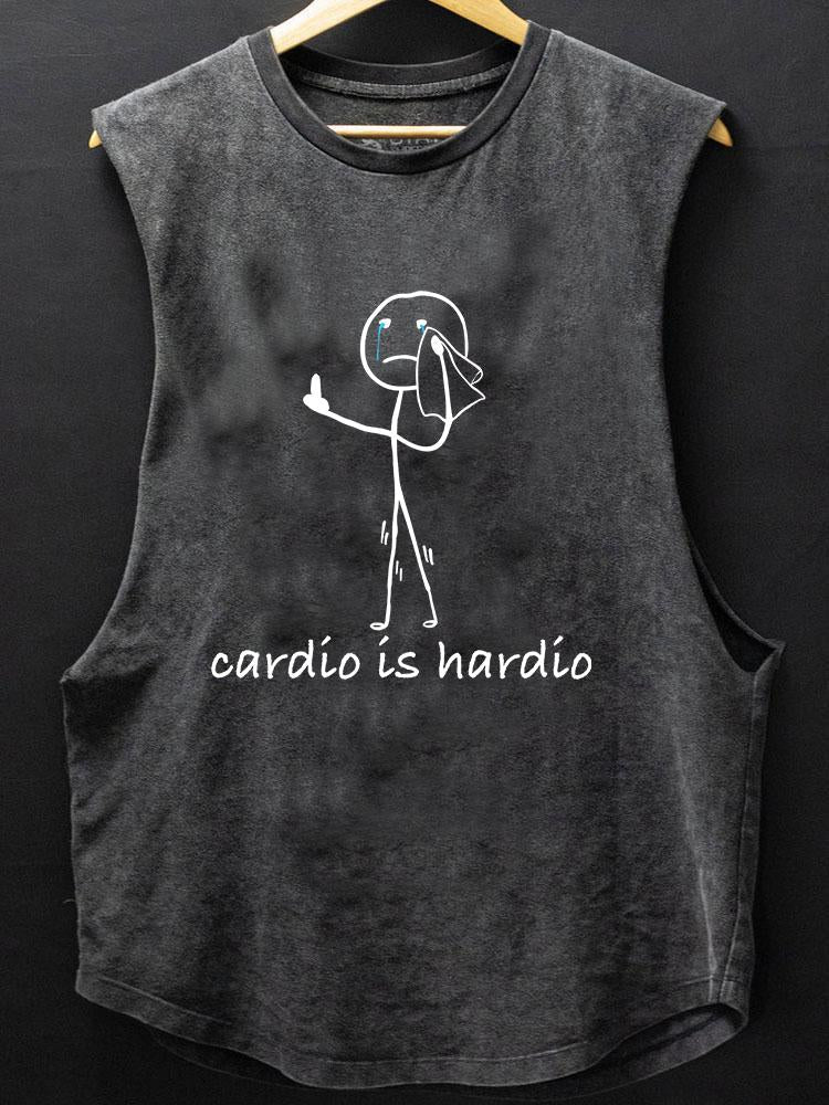 Cardio Is Hardio BOTTOM COTTON TANK