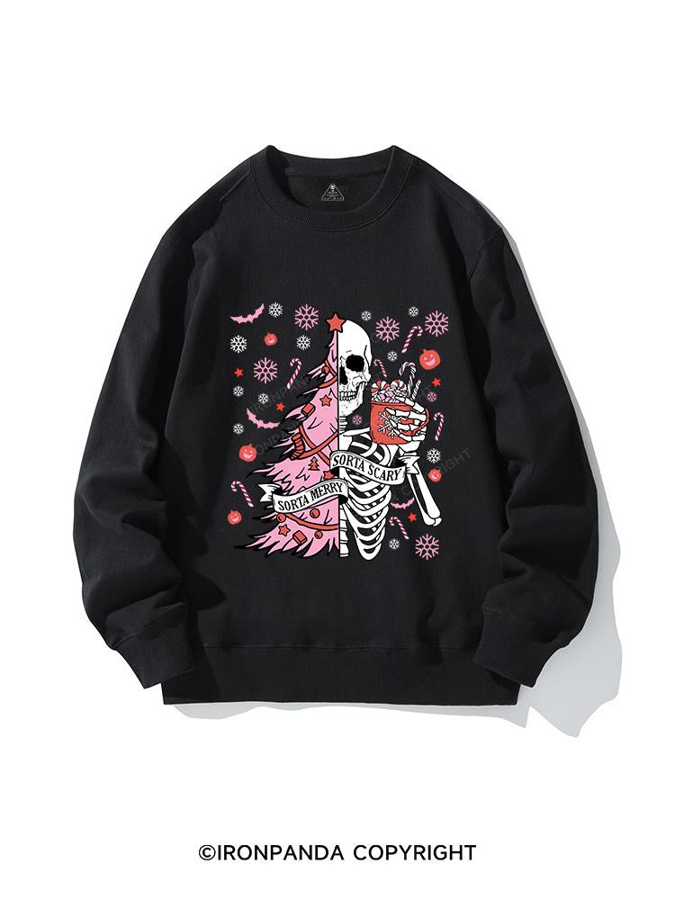 SORTA MERRY SORTA SCARY CREWNECK Sweatshirt