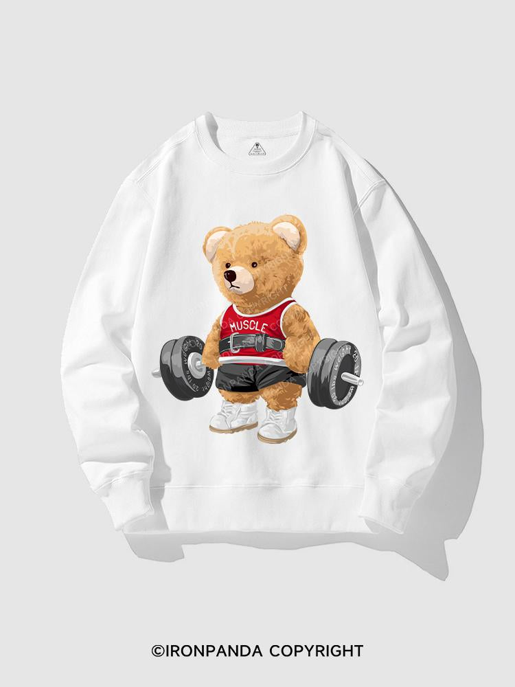 EXERCISE BEAR CREWNECK Sweatshirt