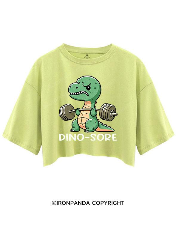 DINO-SORE CROP TOPS