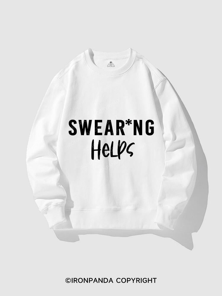 SWEAR*NG HELPS CREWNECK Sweatshirt