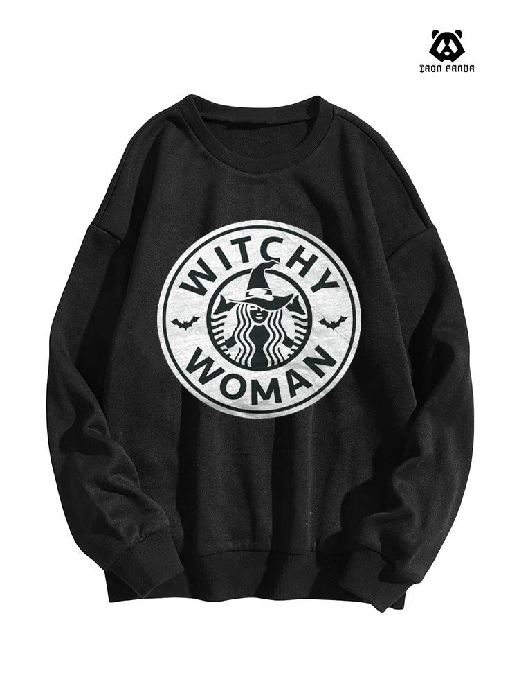 Witchy Woman Oversized Crewneck Sweatshirt