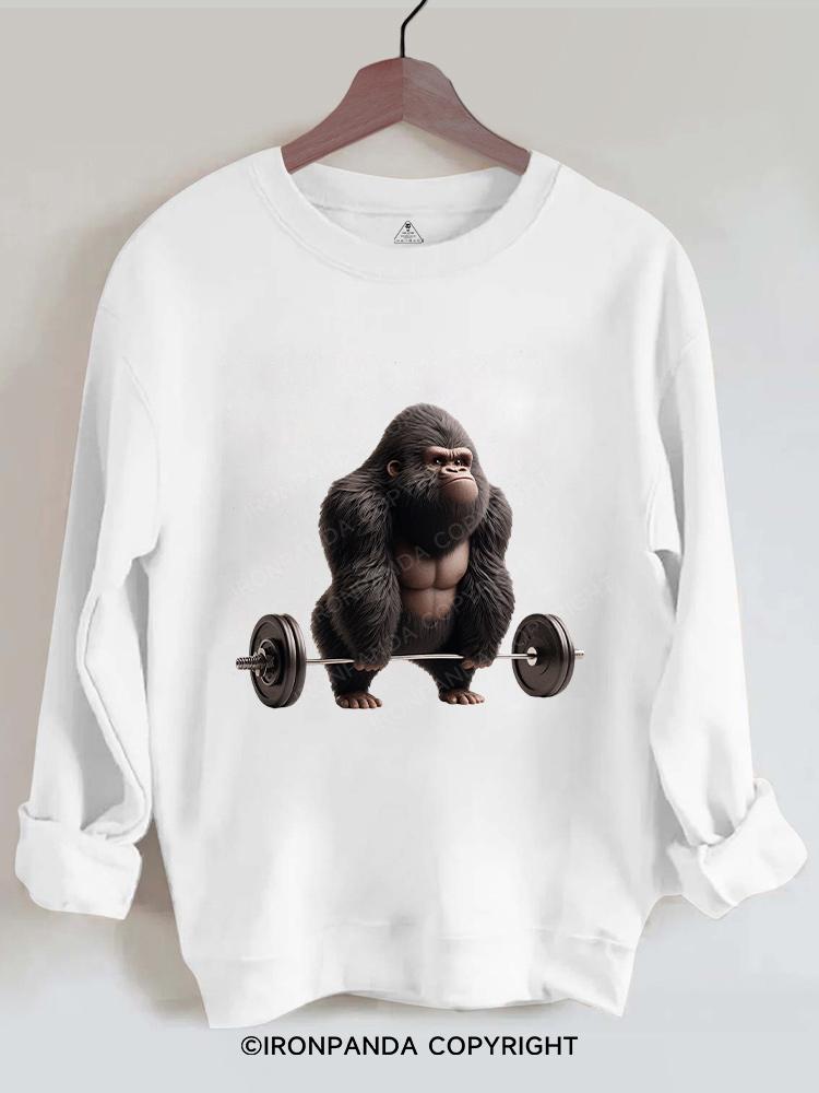 Gorilla lift heavy Gym Sweatshirt