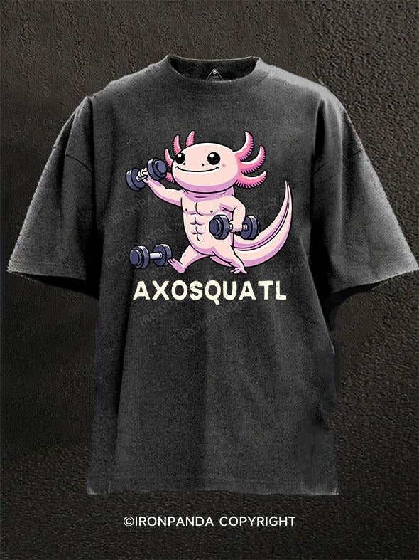 AXOSQUATL Washed Gym Shirt
