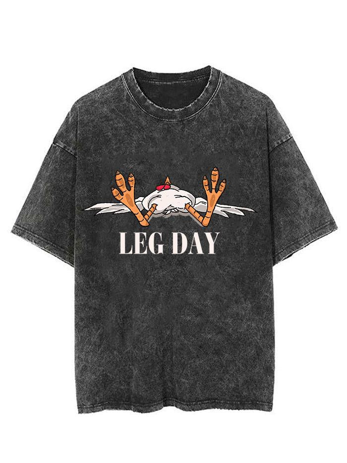 Leg Day Vintage Gym Shirt