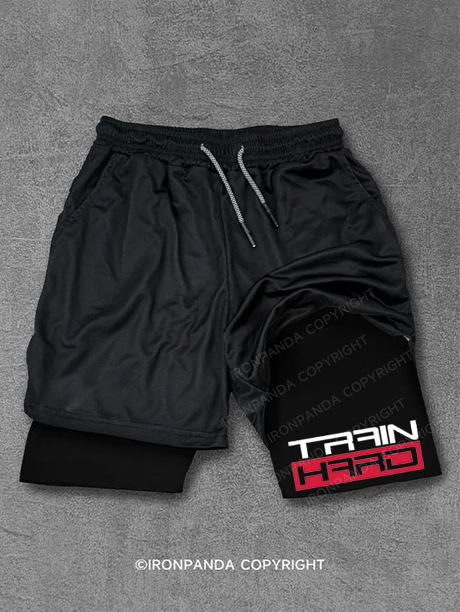 TRAIN HARD Performance Training Shorts