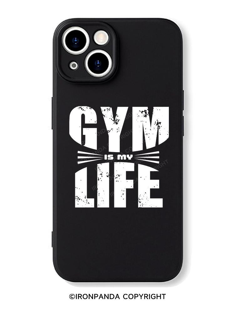 GYM IS MY LIFT iPhone Case