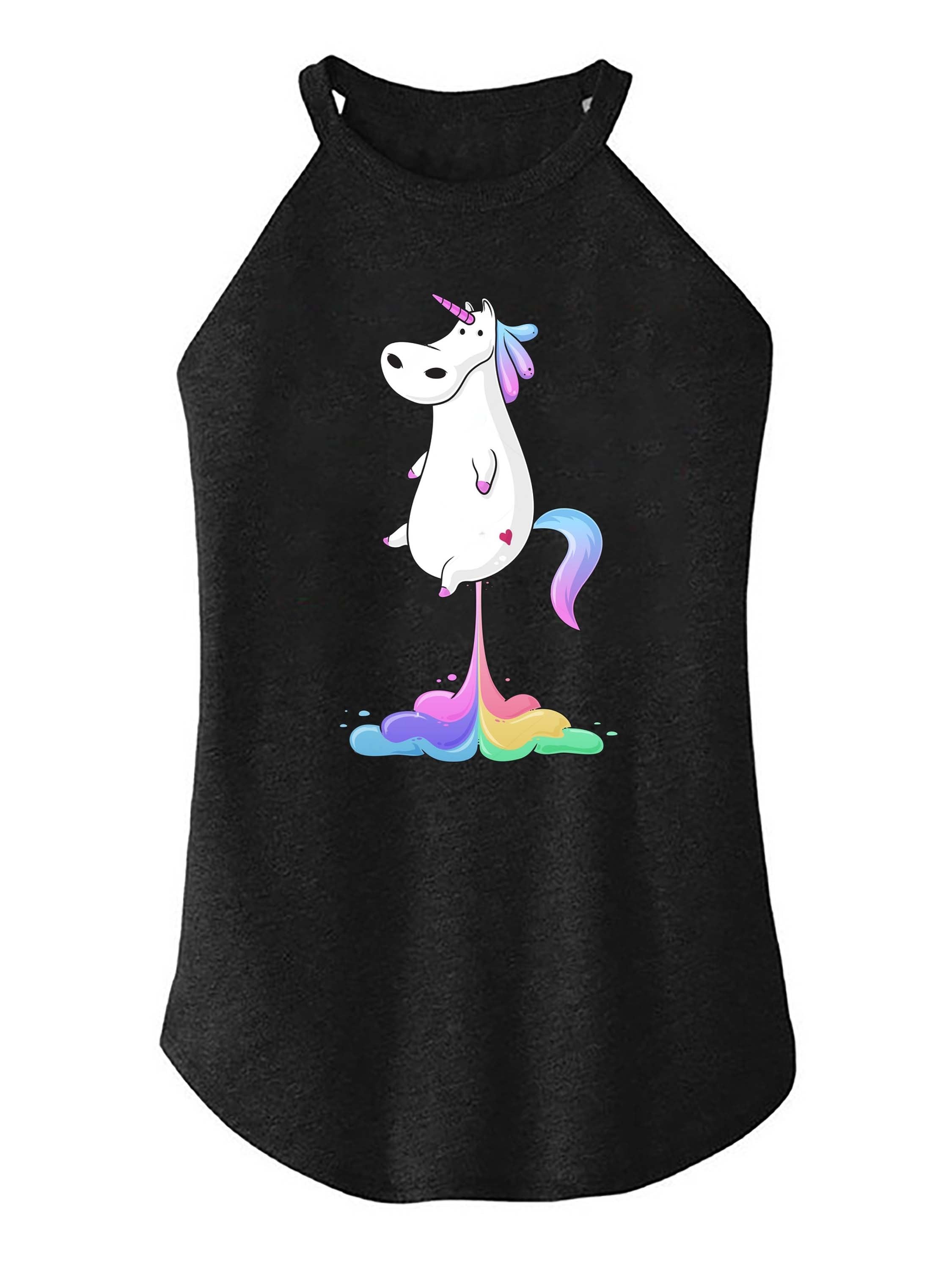 unicorn TRI ROCKER COTTON TANK