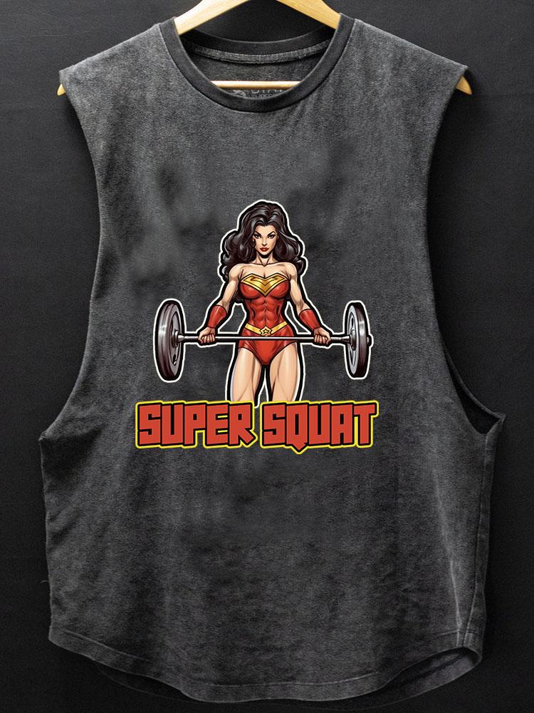Super Squat SCOOP BOTTOM COTTON TANK