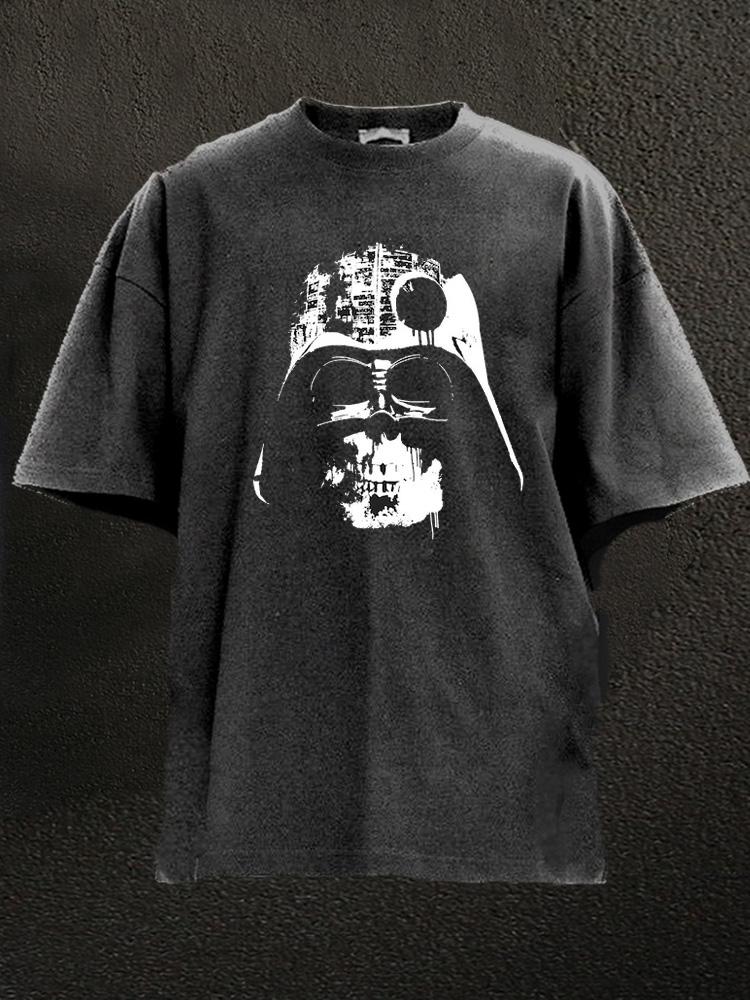 Skull Washed Gym Shirt
