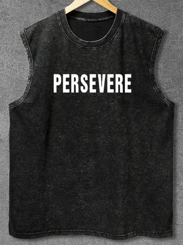 PERSEVERE Washed Gym Tank