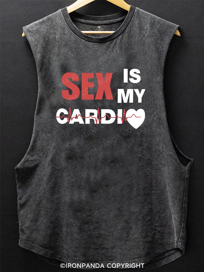My Cardio SCOOP BOTTOM COTTON TANK