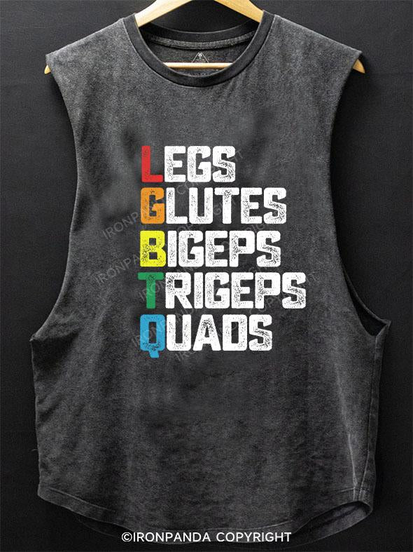 LGBTQ SCOOP BOTTOM COTTON TANK
