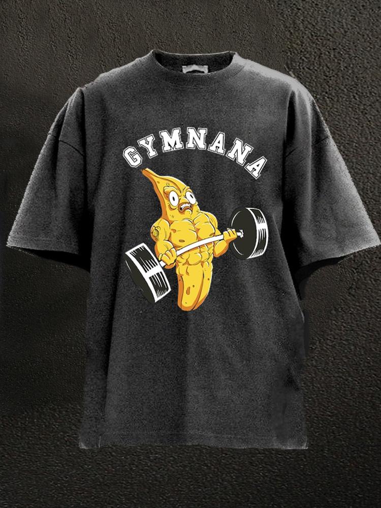 gymnana Washed Gym Shirt