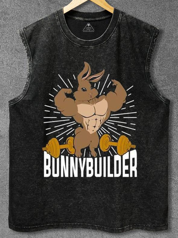 BUNNYBUILDER Washed Gym Tank