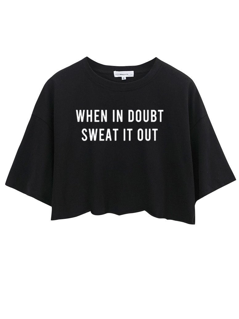 Women's Workout Crop Tops