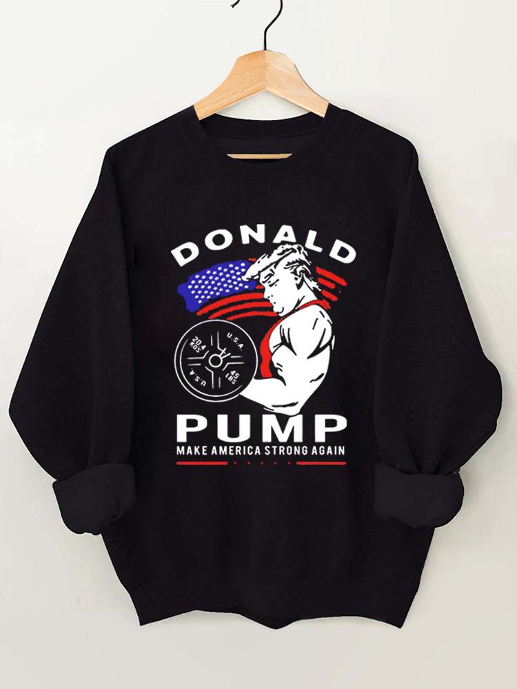 Make America strong again Vintage Gym Sweatshirt