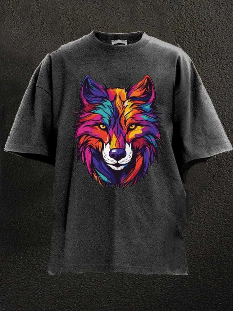Wolf Washed Gym Shirt