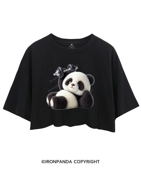 PANDA ONE-ARM LIFTING  CROP TOPS