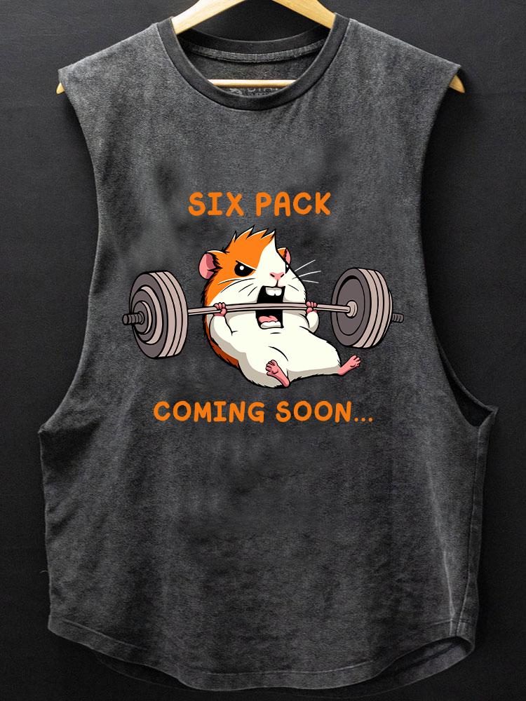 six pack coming soon BOTTOM COTTON TANK
