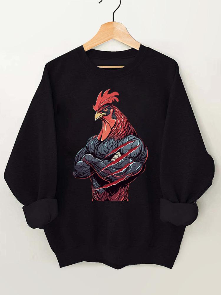 muscle rooster Vintage Gym Sweatshirt