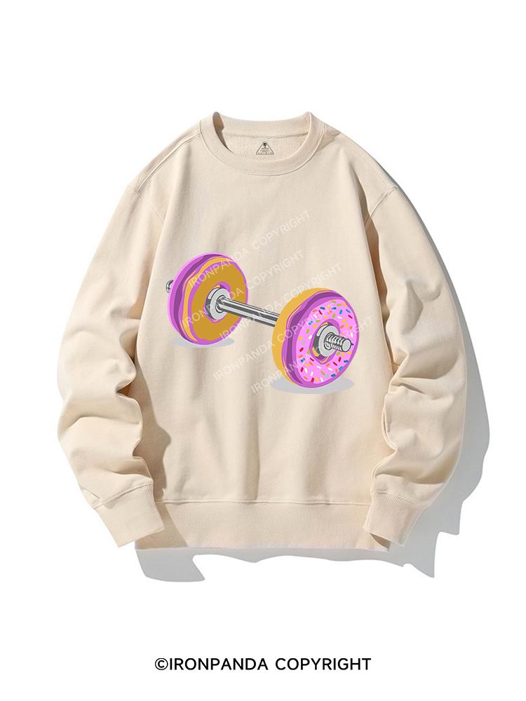 DONUT BARBELL CREWNECK Sweatshirt