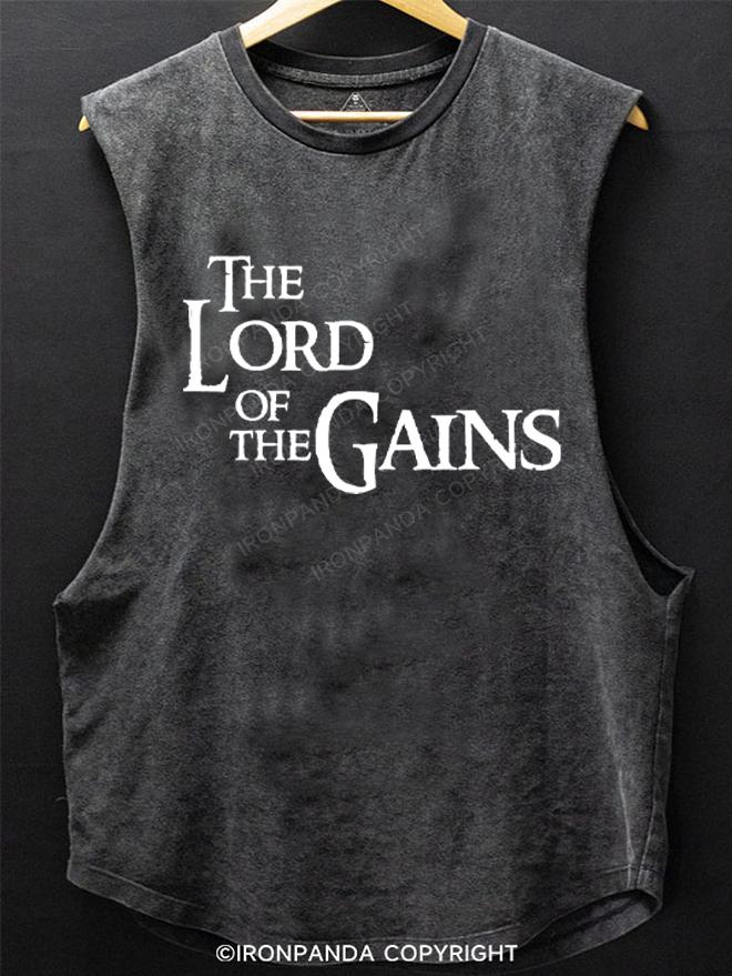 Lord of the gains SCOOP BOTTOM COTTON TANK