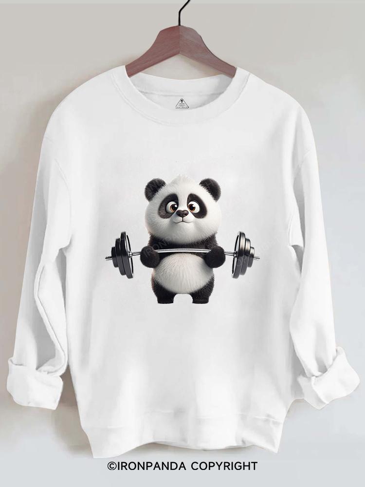 Weightlifting panda Gym Sweatshirt