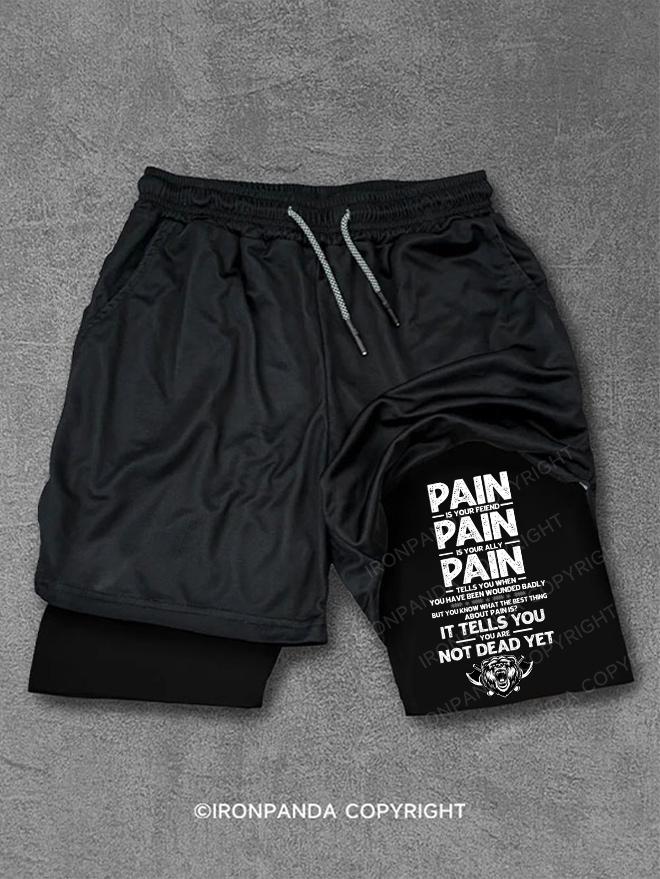 PAIN IS YOUR Performance Training Shorts