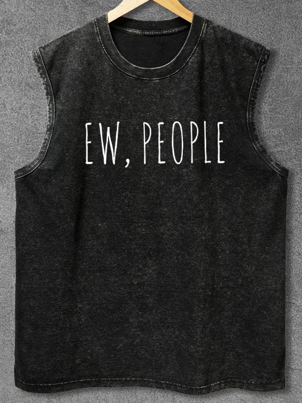 ew people Washed Gym Tank