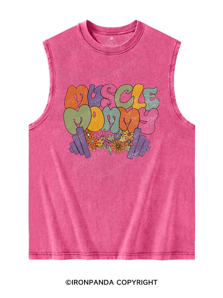 MUSCLE Mom  Washed Tank