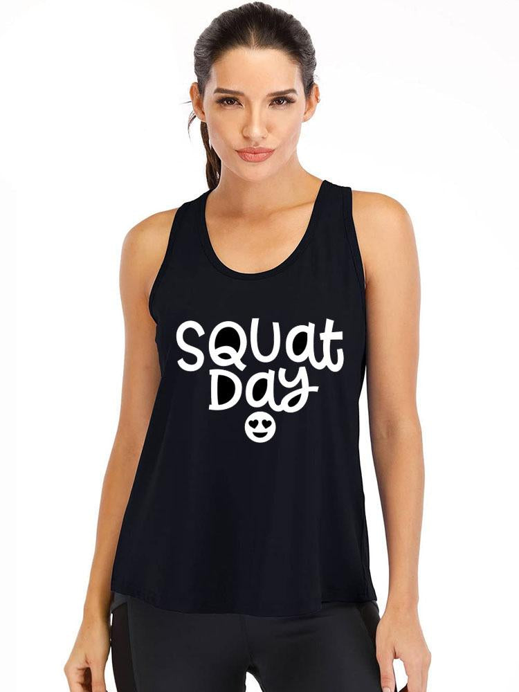 Squat Day Cotton Gym Tank