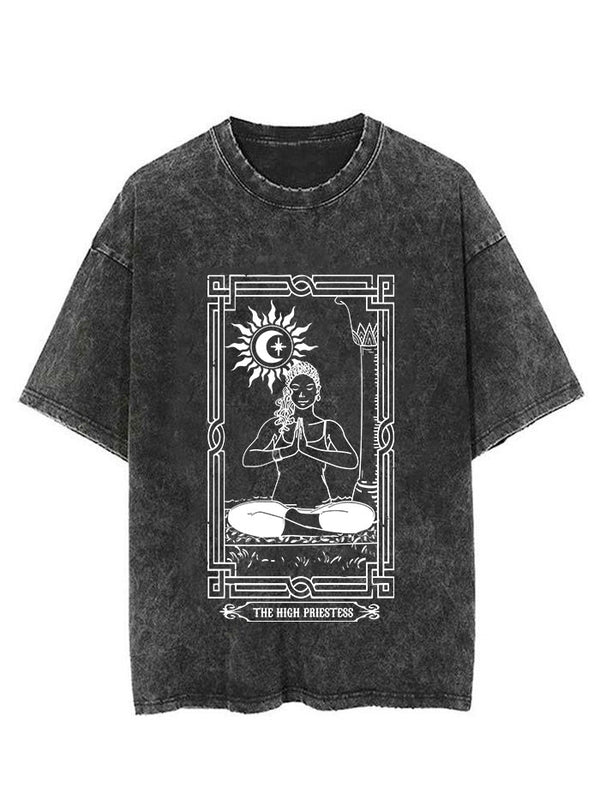tarot card the high priestess Vintage Gym Shirt